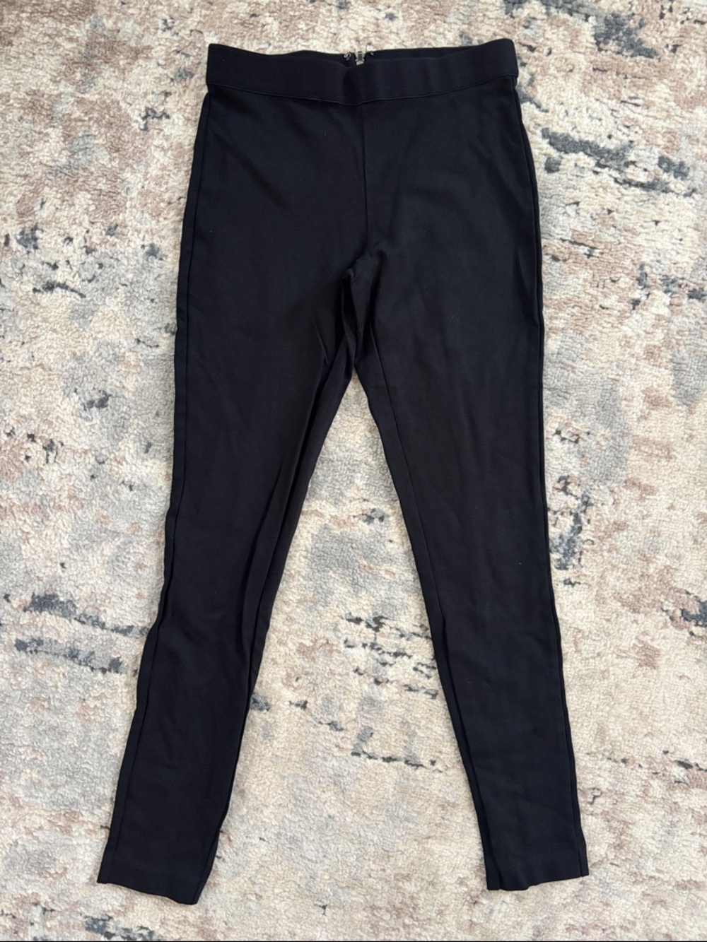 J. Crew Black Ponte Pull-On Leggings size 2S